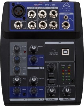 Wharfedale Connect 502 Usb Black - Analoges Mischpult - Main picture