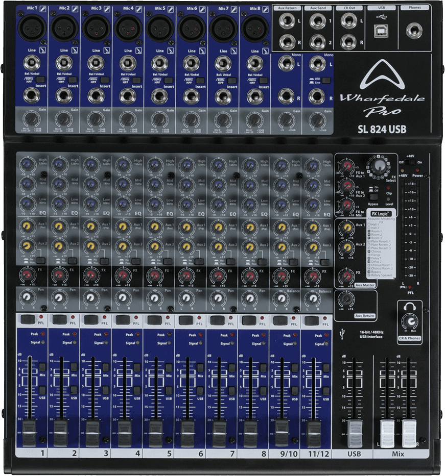 Wharfedale Sl824usb - Analoges Mischpult - Main picture