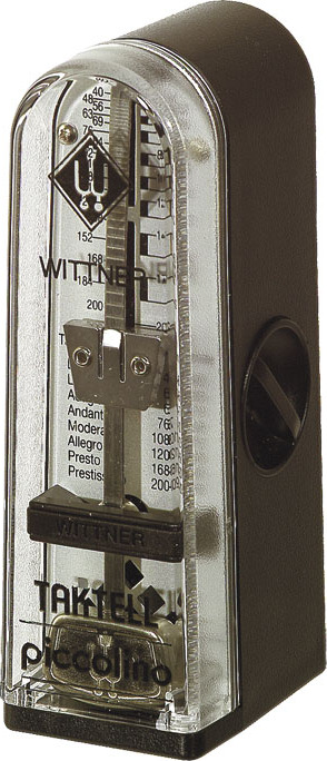 Wittner 890161 Piccolino Plastique Noir - Metronom - Main picture