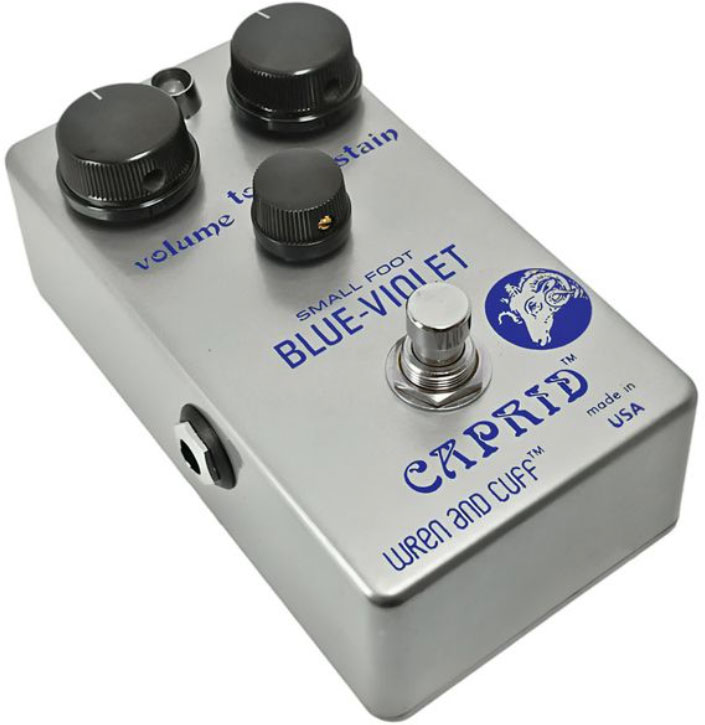 Wren And Cuff Blue Violet Caprid Small Foot - Overdrive/Distortion/Fuzz Effektpedal - Variation 1