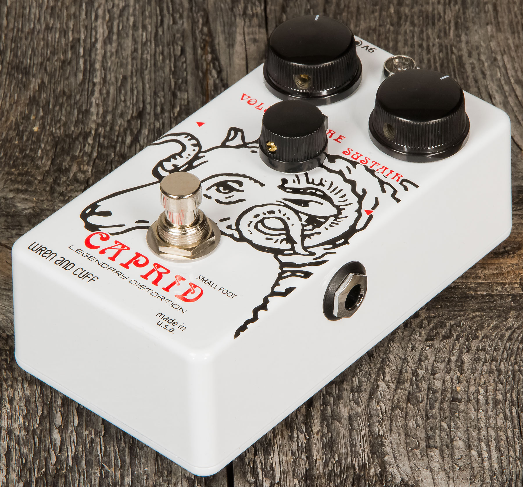 Wren And Cuff Caprid Small Foot Legendary Distortion - Overdrive/Distortion/Fuzz Effektpedal - Variation 1