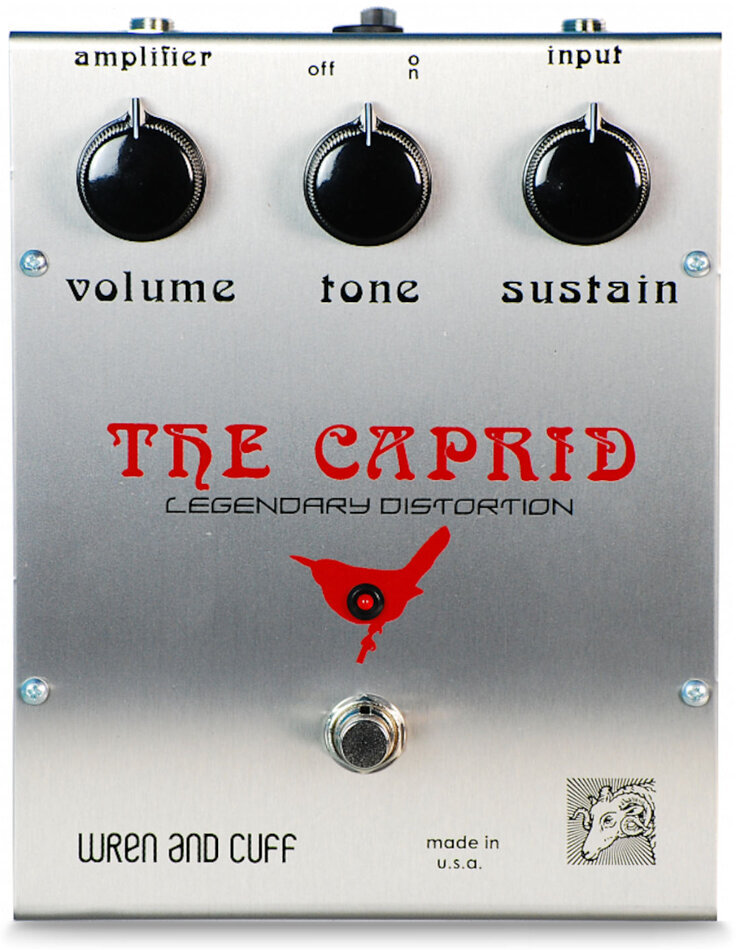 Wren And Cuff Caprid Og - Overdrive/Distortion/Fuzz Effektpedal - Main picture