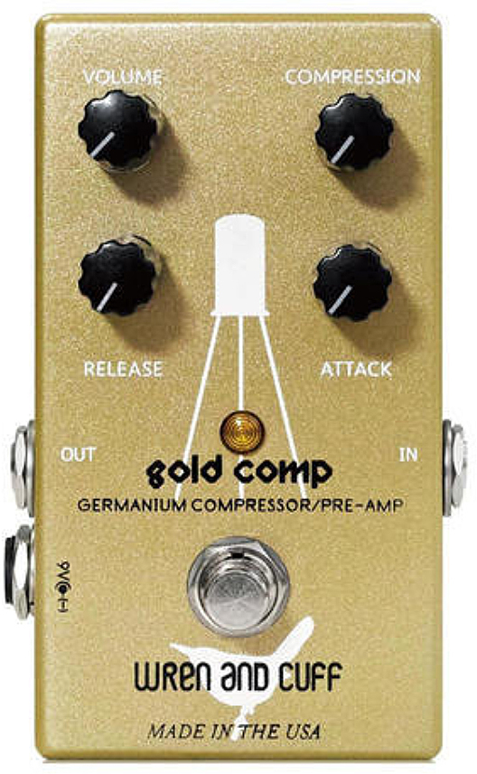 Wren And Cuff Gold Comp Compressor - Kompressor/Sustain/Noise gate Effektpedal - Main picture