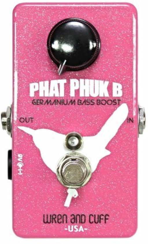 Wren And Cuff Phat Phuk Germanium Bass Booster - Overdrive/Distortion/Fuzz Effektpedal - Main picture