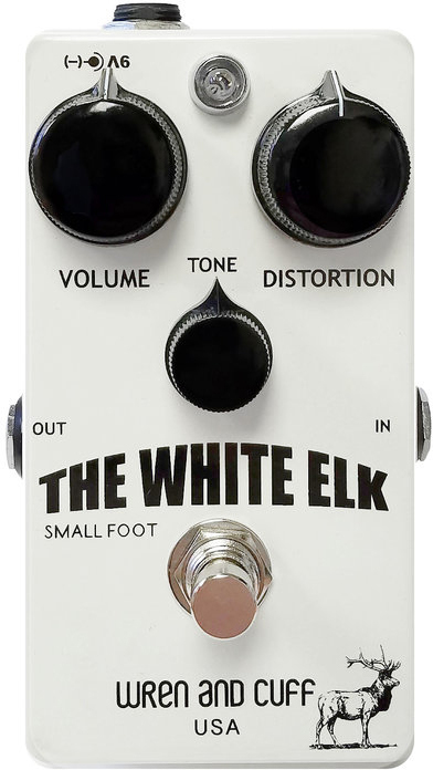 Wren And Cuff The White Elk Small Foot Fuzz - Overdrive/Distortion/Fuzz Effektpedal - Main picture