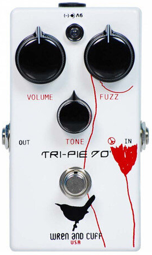 Wren And Cuff Tri Pie 70 Fuzz - Overdrive/Distortion/Fuzz Effektpedal - Main picture