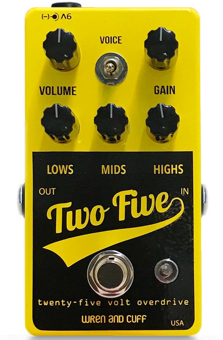 Wren And Cuff Two Five Drive Boost - Overdrive/Distortion/Fuzz Effektpedal - Main picture