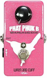 Overdrive/distortion/fuzz effektpedal Wren and cuff Phat Phuk Germanium Bass Booster