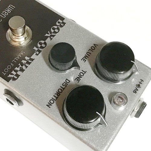 Wren And Cuff Small Foot Box Of War Overdrive - Overdrive/Distortion/Fuzz Effektpedal - Variation 1