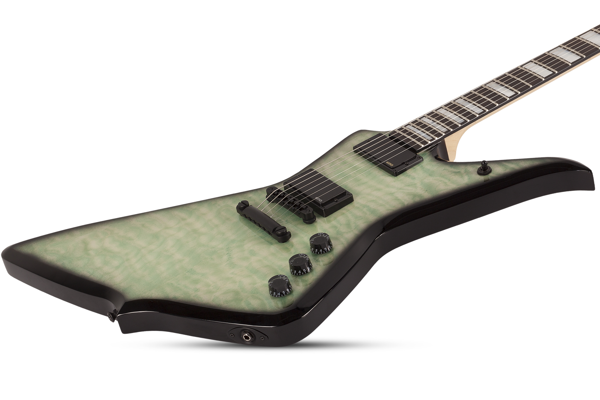 Wylde Audio Blood Eagle Hh Ht Eb - Nordic Ice - E-Gitarre aus Metall - Variation 1