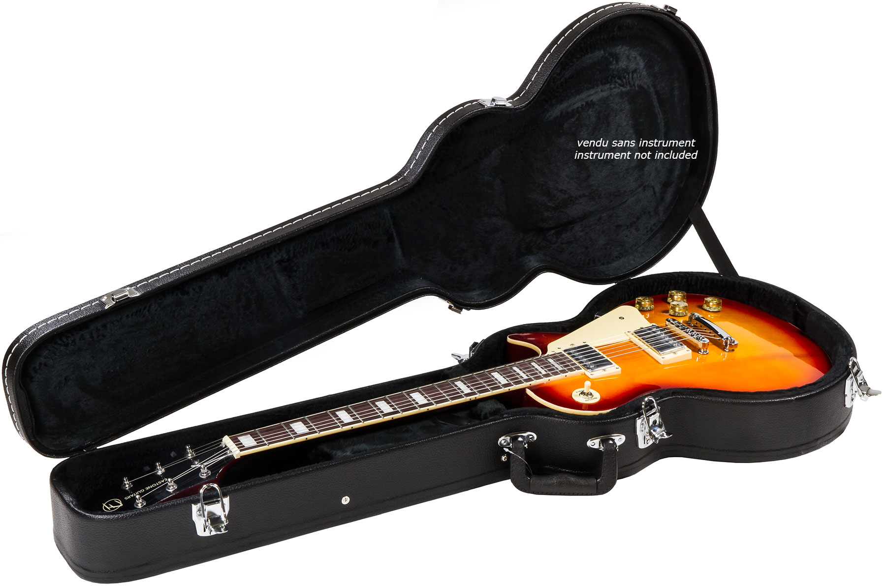 X-tone 1502 Standard Electrique Les Paul En Forme Black - Koffer für E-Gitarren - Variation 6