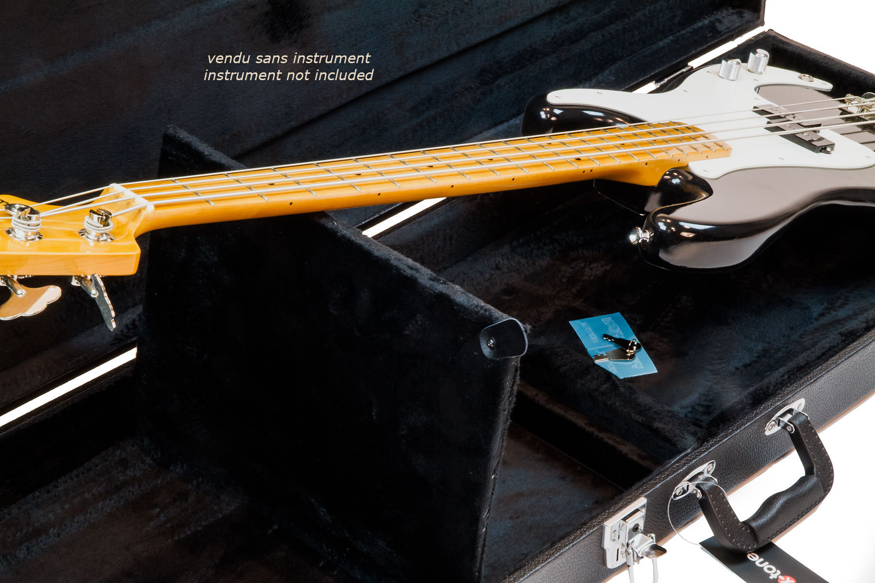 X-tone 1504 Standard Electrique Jazz/precision Bass Rectangulaire Black - Koffer für E-bass - Variation 3