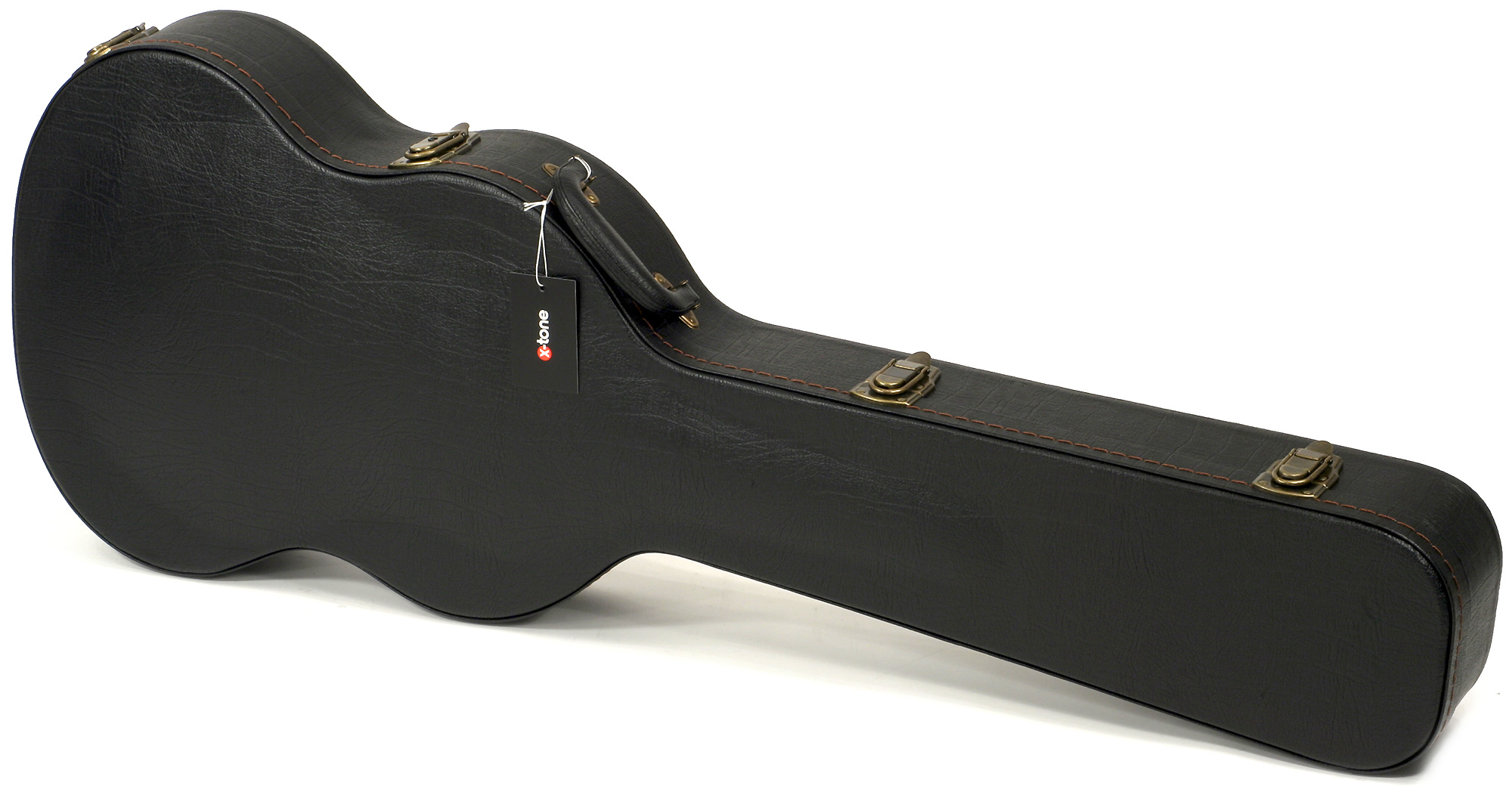 MARTIN LX-Gitarrenkoffer – Geformt, Hartschalig, Schwarz Mit Grünem Samtfutter, Für Martin-Gitarren 000 Bis 14 Bünde