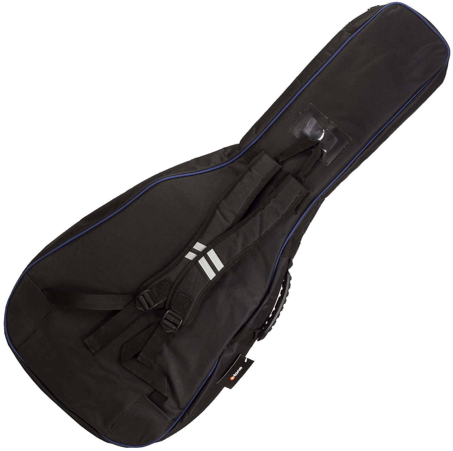 X-tone 2015 Cla44-bk Nylon 15mm Classical 4/4 Guitar Bag Black (2010) - Konzertgitarrentasche - Variation 1