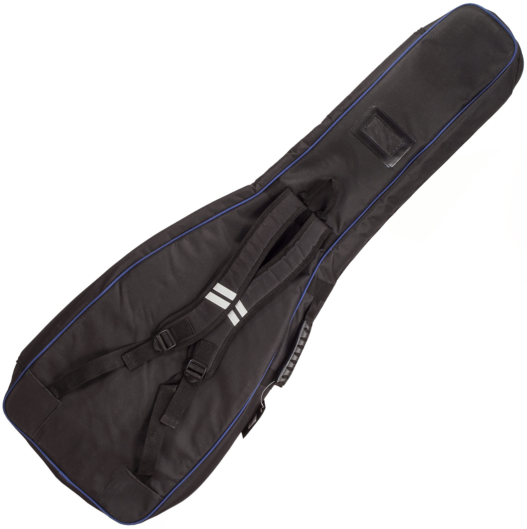 X-tone 2015 Bas-bk Nylon 15mm Electric Bass Bag Black (2013) - Tasche für E-bass - Variation 1