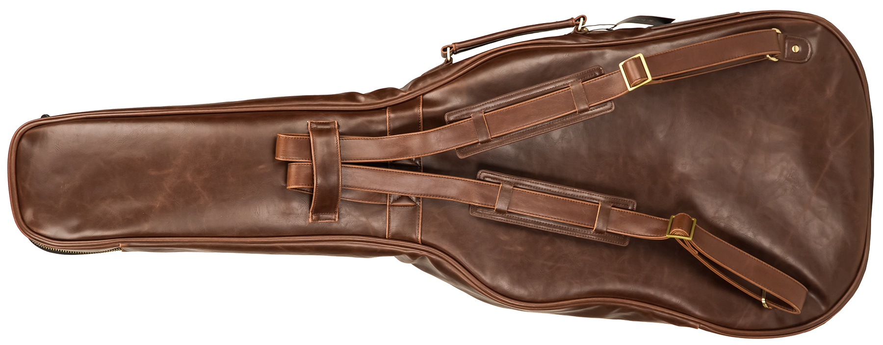 Leather gig bag electric guitar 2025