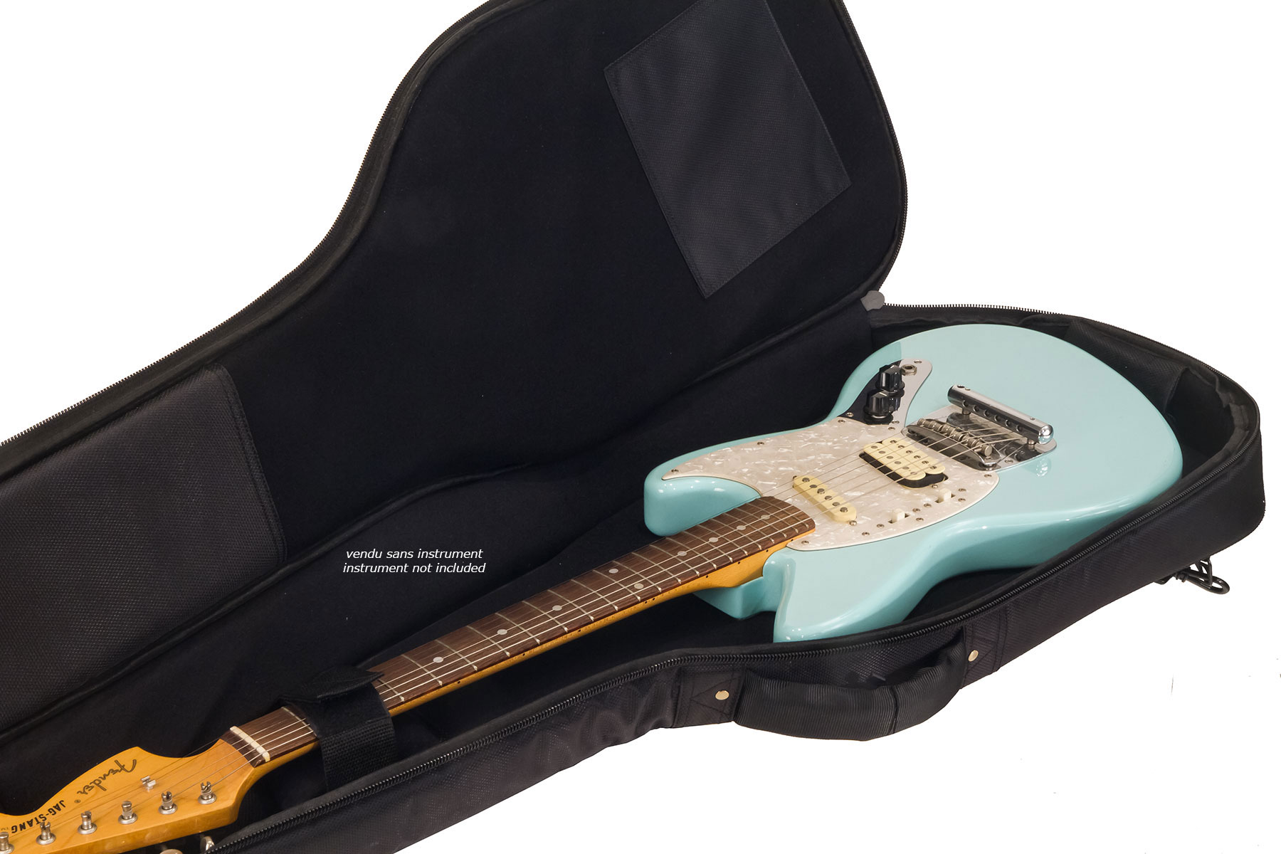X-tone 2020 Ele-bk Light Deluxe Electric Guitar Bag Black (2083) - Tasche für E-Gitarren - Variation 5