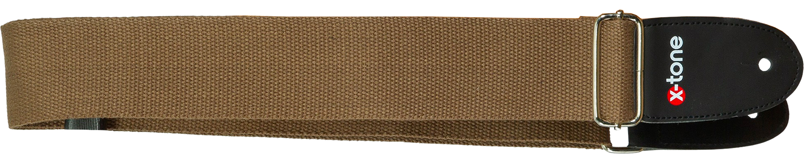 X-tone B039-br Cotton Metal Buckle Guitar Strap - Gitarrengurt - Variation 1