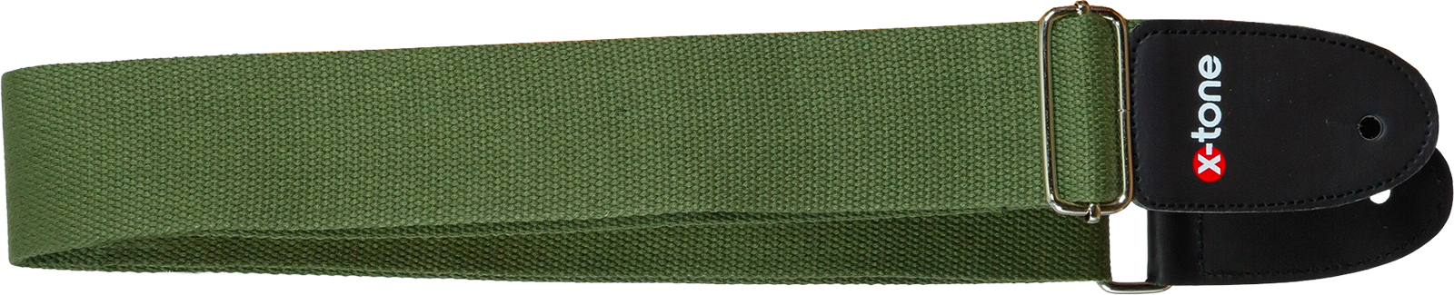 X-tone B038-gr Cotton Metal Buckle Guitar Strap - Gitarrengurt - Variation 1