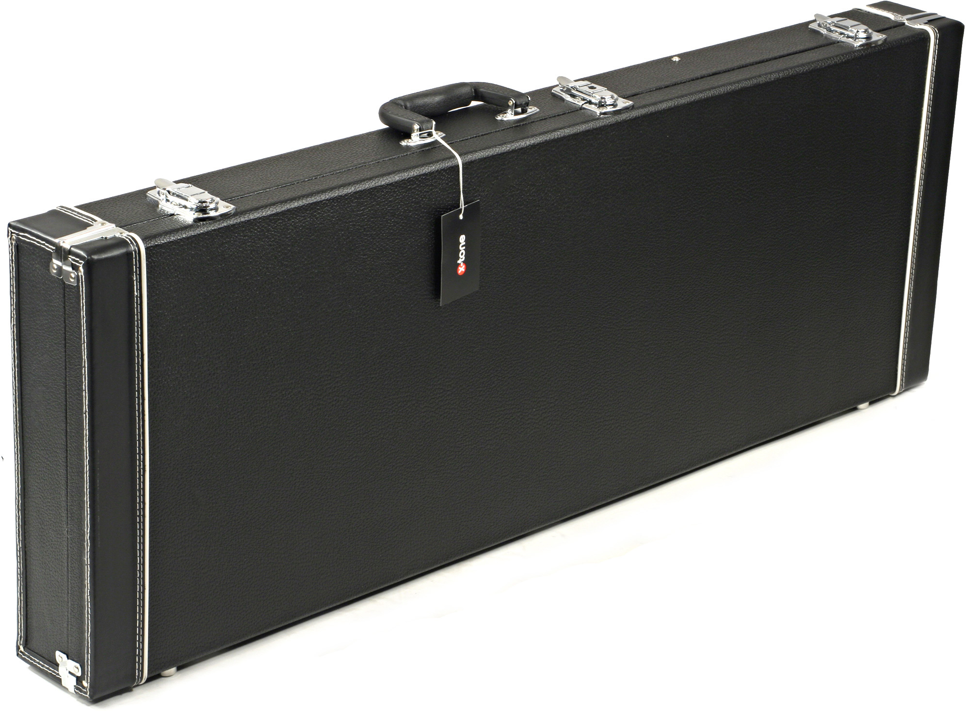 X-tone 1501 Standard Electrique Strat/tele Rectangulaire Black - Koffer für E-Gitarren - Main picture