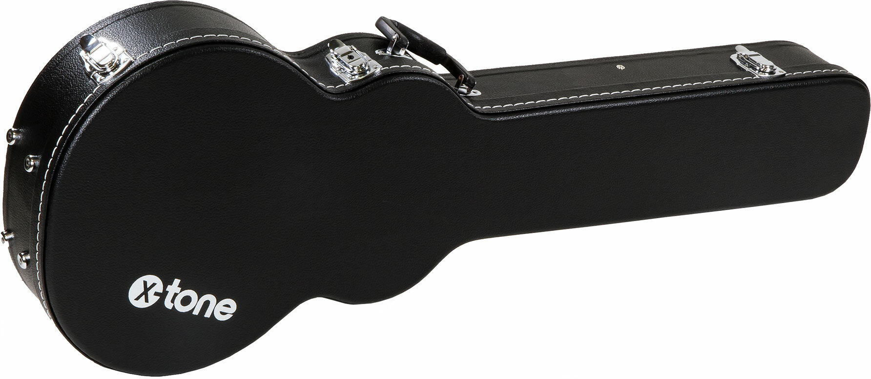 X-tone 1502 Standard Electrique Les Paul En Forme Black - Koffer für E-Gitarren - Main picture