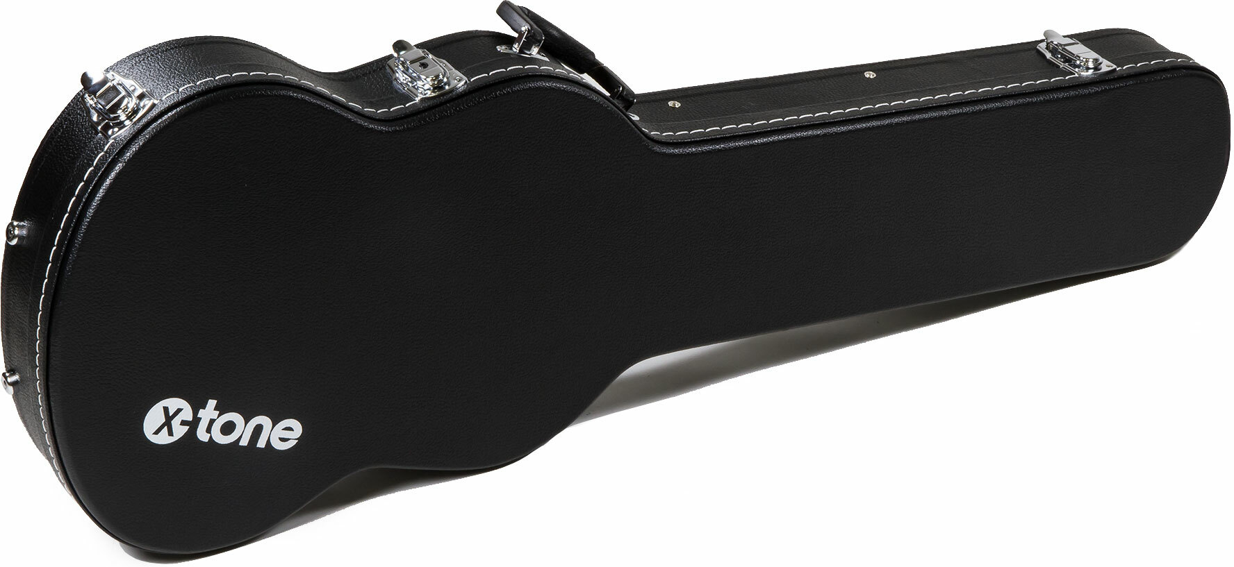 X-tone 1503 Standard Electrique Sg En Forme Black - Koffer für E-Gitarren - Main picture