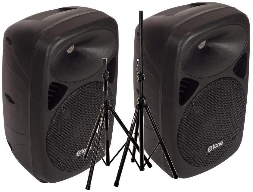 Komplettes pa system set X-tone 2 x SMA8 + Stand X-tone