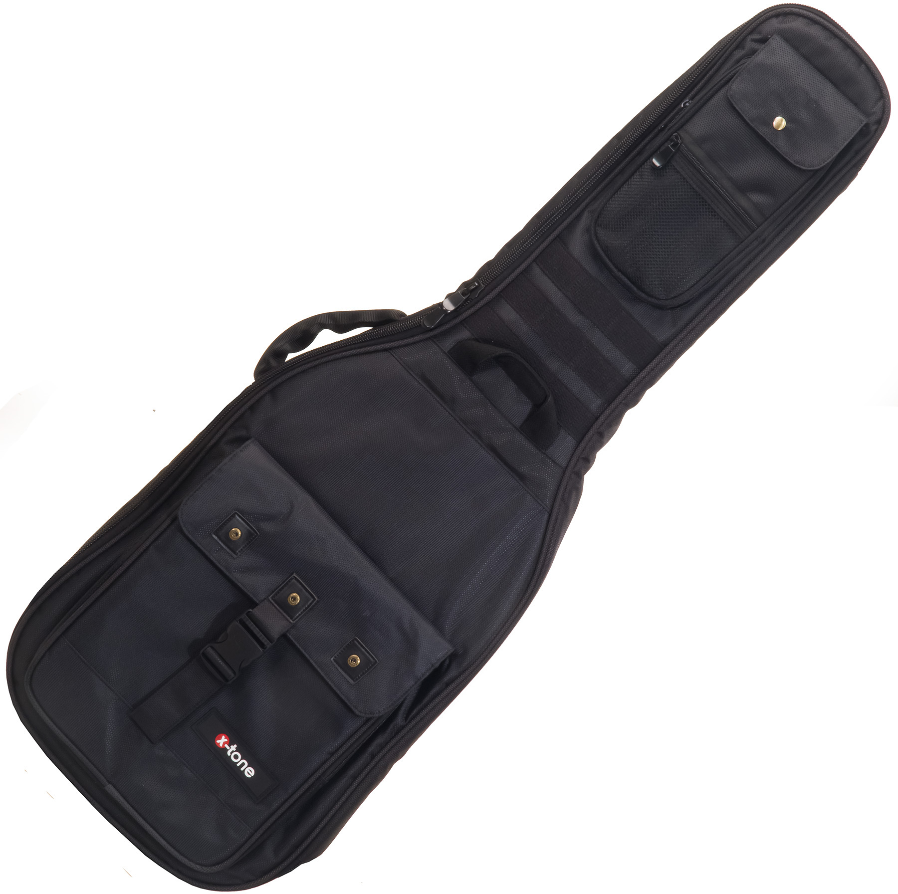 X-tone 2020 Ele-bk Light Deluxe Electric Guitar Bag Black (2083) - Tasche für E-Gitarren - Main picture