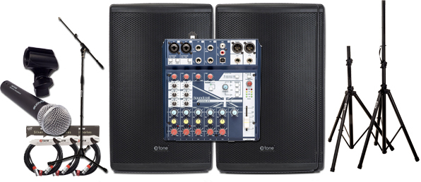 X-tone Bundle Xts-12 Voice - Komplettes PA System Set - Main picture