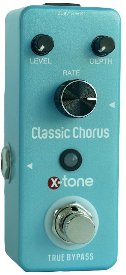 Modulation/chorus/flanger/phaser & tremolo effektpedal X-tone Classic Chorus
