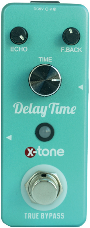 X-tone Delay Time - - Reverb/Delay/Echo Effektpedal - Main picture