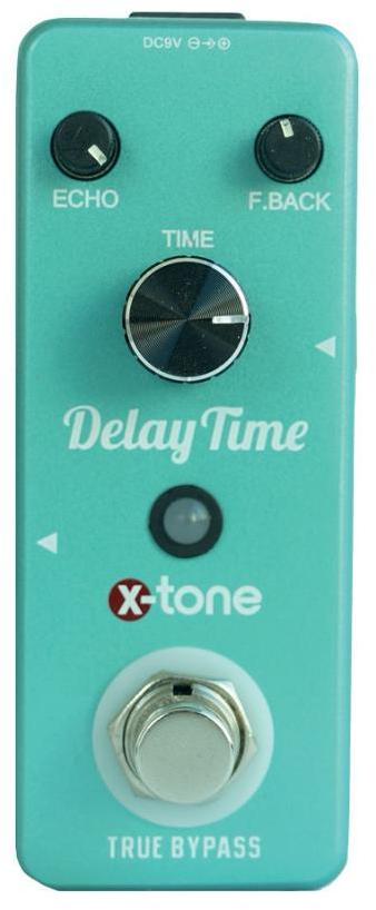 Reverb/delay/echo effektpedal X-tone Delay Time
