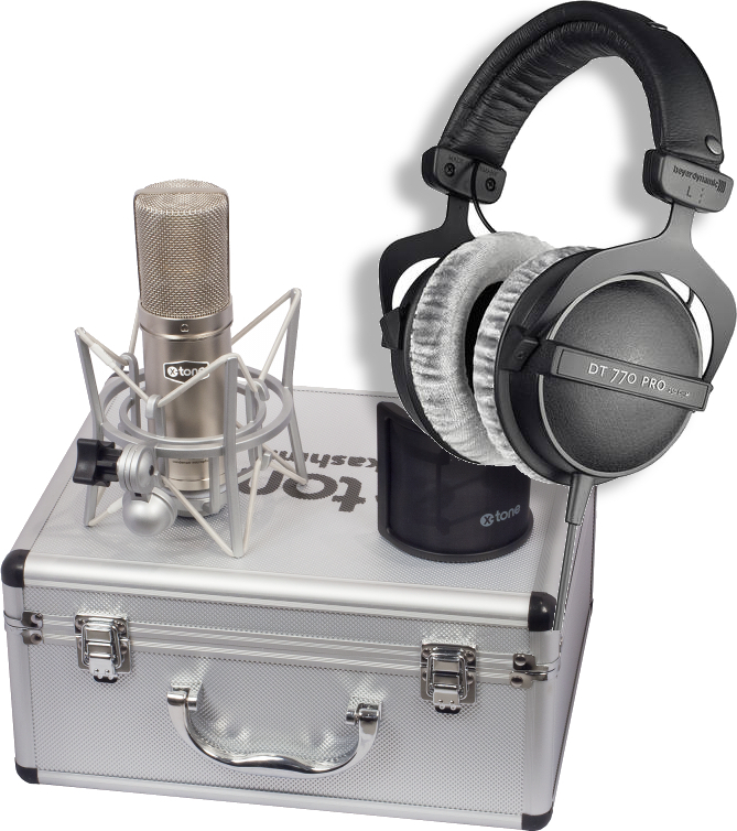 X-tone Kashmir + Beyerdynamic Dt 770 Pro 80 Ohms - Mikrofon Set mit Ständer - Main picture