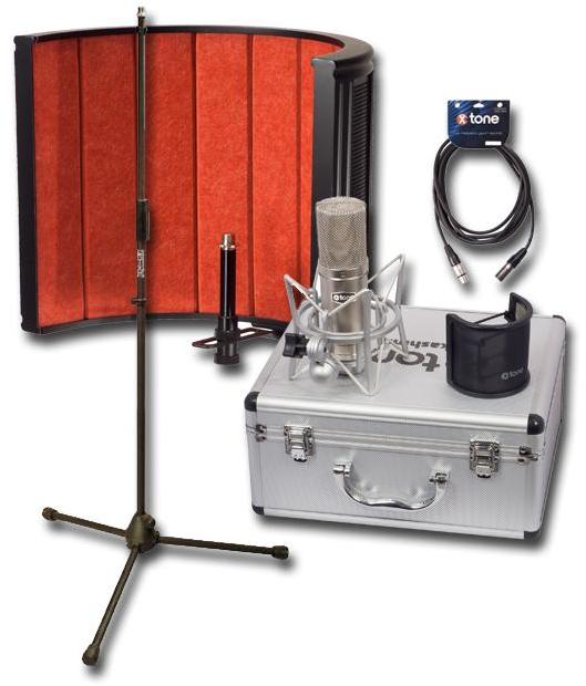 Mikrofon set mit ständer X-tone Kashmir Pack Studio