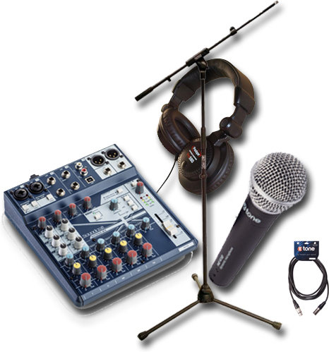 X-tone Micro Xd-410 + Notepad-8fx + X1003 + Pro580 + Rtx Mpx - Mikrofon Set mit Ständer - Main picture