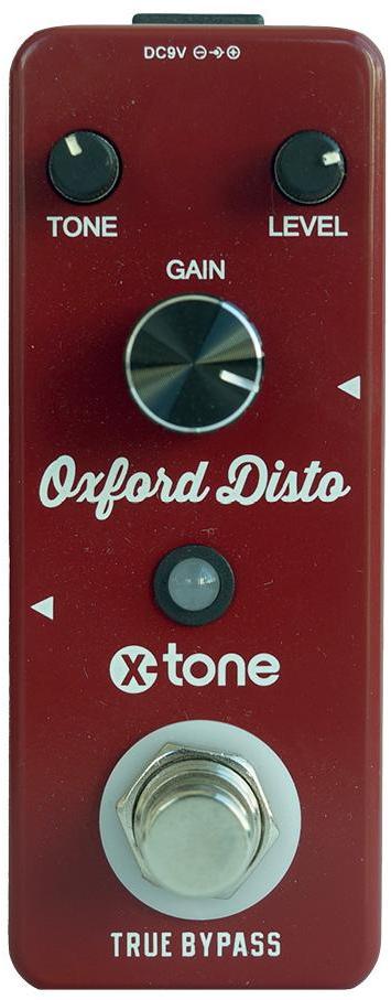 Overdrive/distortion/fuzz effektpedal X-tone Oxford Disto