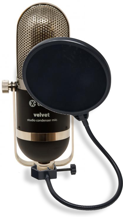 X-tone Velvet + Xm 5200 Filtre Anti Pop - Mikrofon Set mit Ständer - Main picture