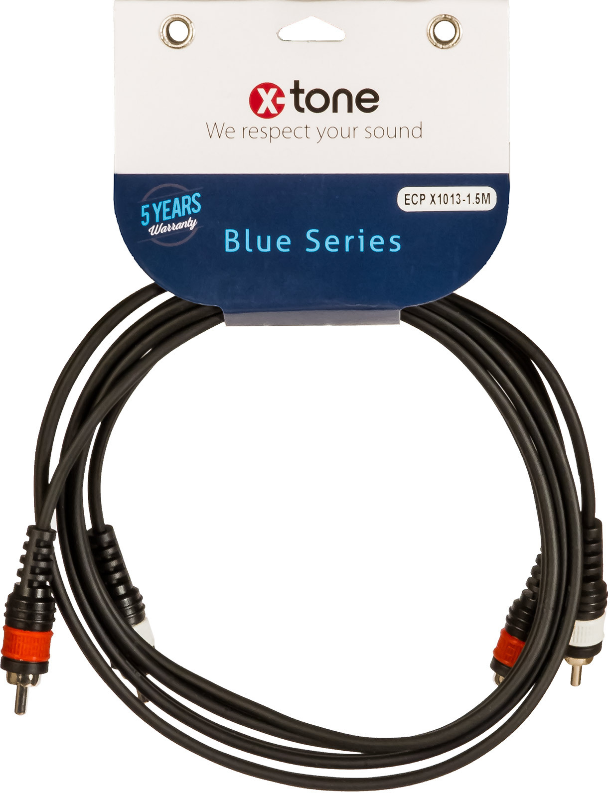 X-tone X1013-1.5m - 2 Rca(m) / 2 Rca(m) - Kabel - Main picture