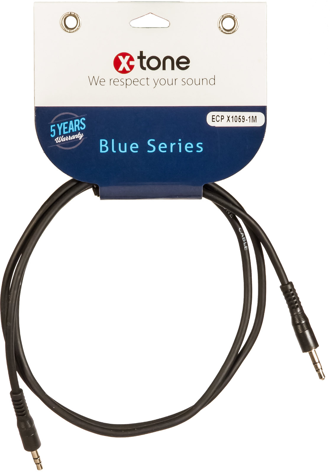 X-tone X1059-1m - Jack(m) 3,5 Stereo / Jack(m) 3,5 Stereo - Kabel - Main picture