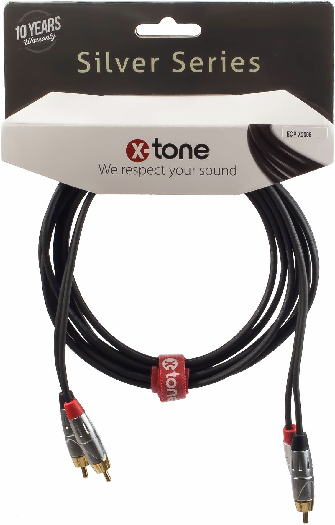 X-tone X2006-1.5m - 2 Rca(m) / 2 Rca(m) - Kabel - Main picture