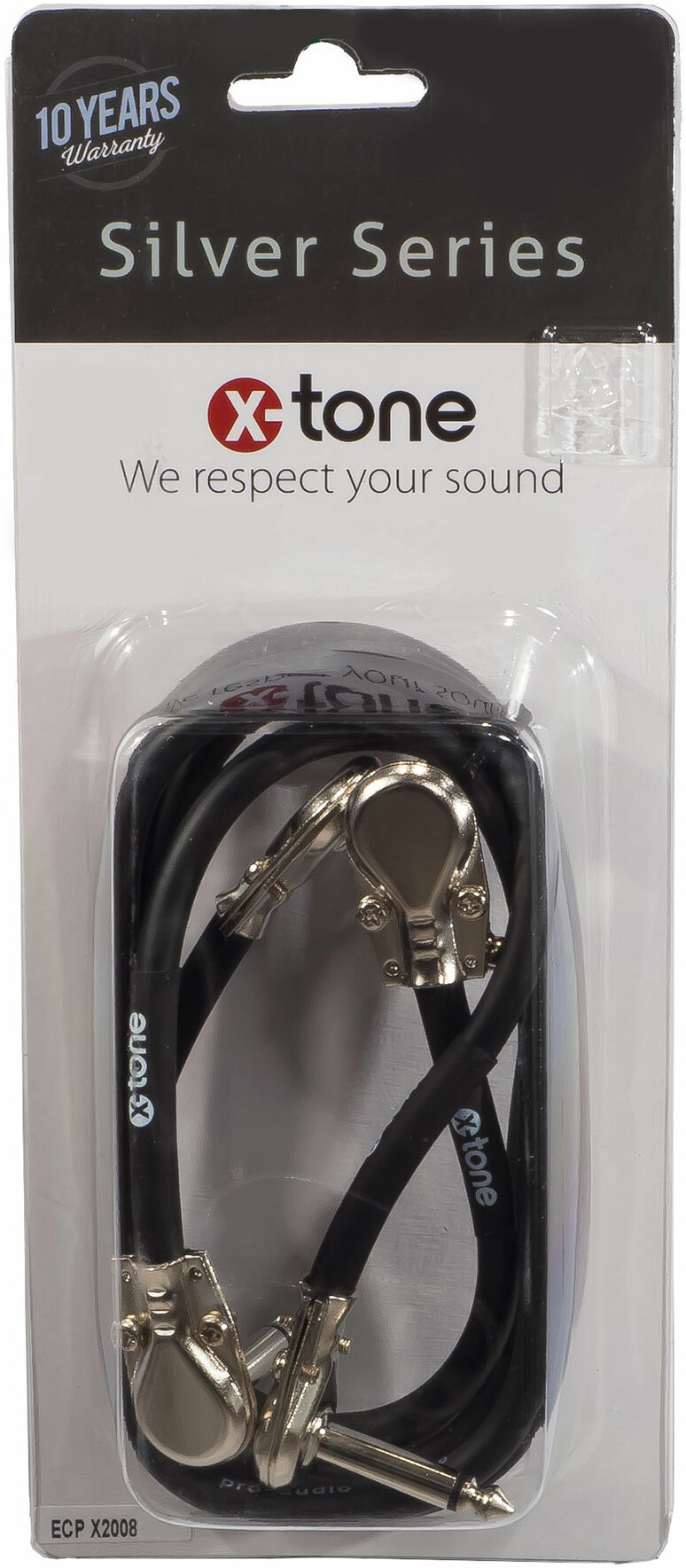 X-tone X2008-0.2m - Jack(m) 6,35 Mono / Jack(m) 6,35 Mono - Kabel - Main picture