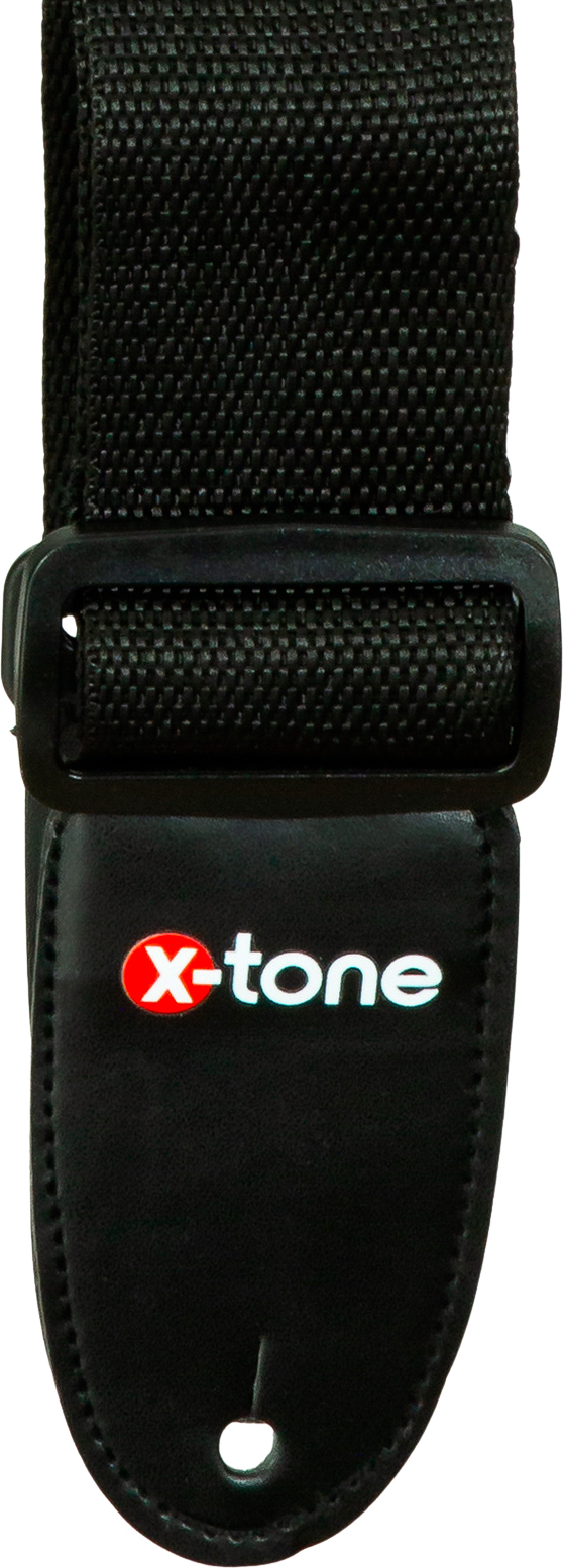 X-tone Xg3100 Nylon Guitar Strap Black - Gitarrengurt - Main picture