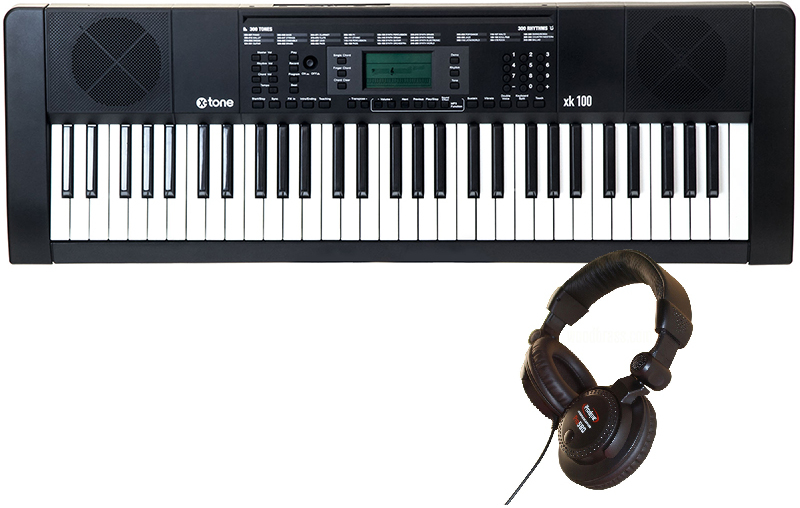 X-tone Xk100 Clavier Arrangeur + Casque Pro580 - Klaviere set - Main picture