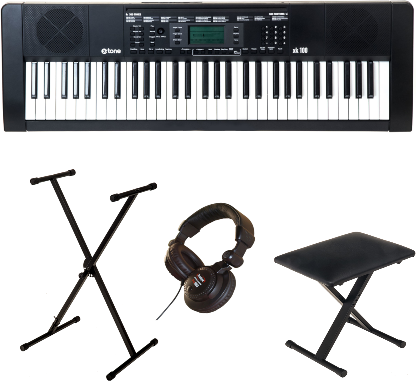X-tone Xk100 + Stand X + SiÈge X + Casque Pro580 - Klaviere set - Main picture
