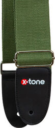 Cotton Guitar Strap B038-GR