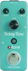 Reverb/delay/echo effektpedal X-tone Delay Time