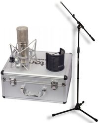 Mikrofon set mit ständer X-tone Kashmir + X-TONE xh 6001 Pied Micro Telescopique