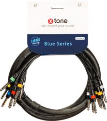 Multicore-kabel X-tone X1048 8x Jack M / 8x Jack M Mono - 3M