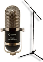 Mikrofon set mit ständer X-tone Velvet + X-TONE xh 6001 Pied Micro Telescopique