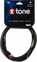 Kabel X-tone X1015-5M - Jack(M) 3,5 Stereo / 2 RCA(M)
